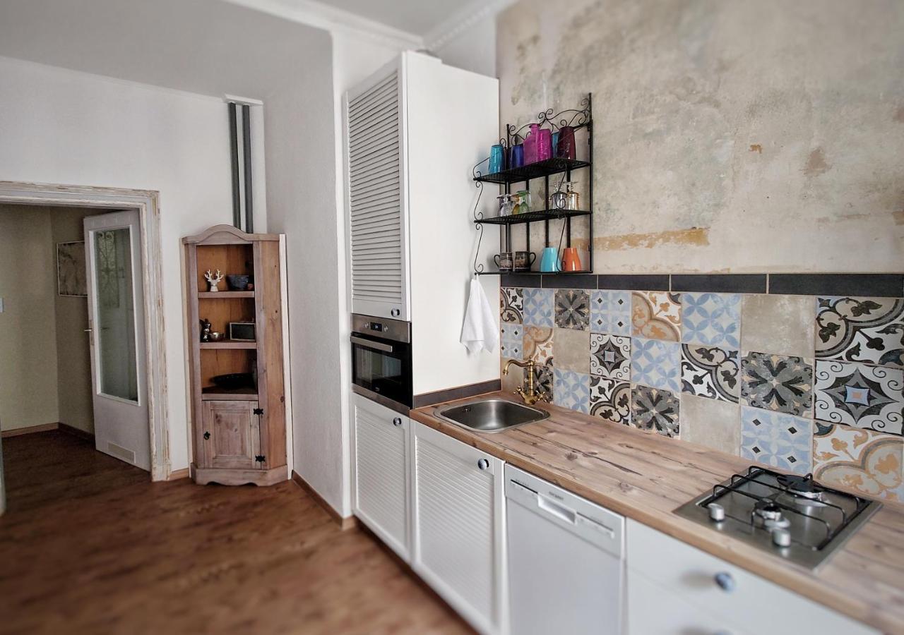 דירות לייפציג Flat In Neo Country Style Aus Gruenderzeit Bis 6 Person מראה חיצוני תמונה