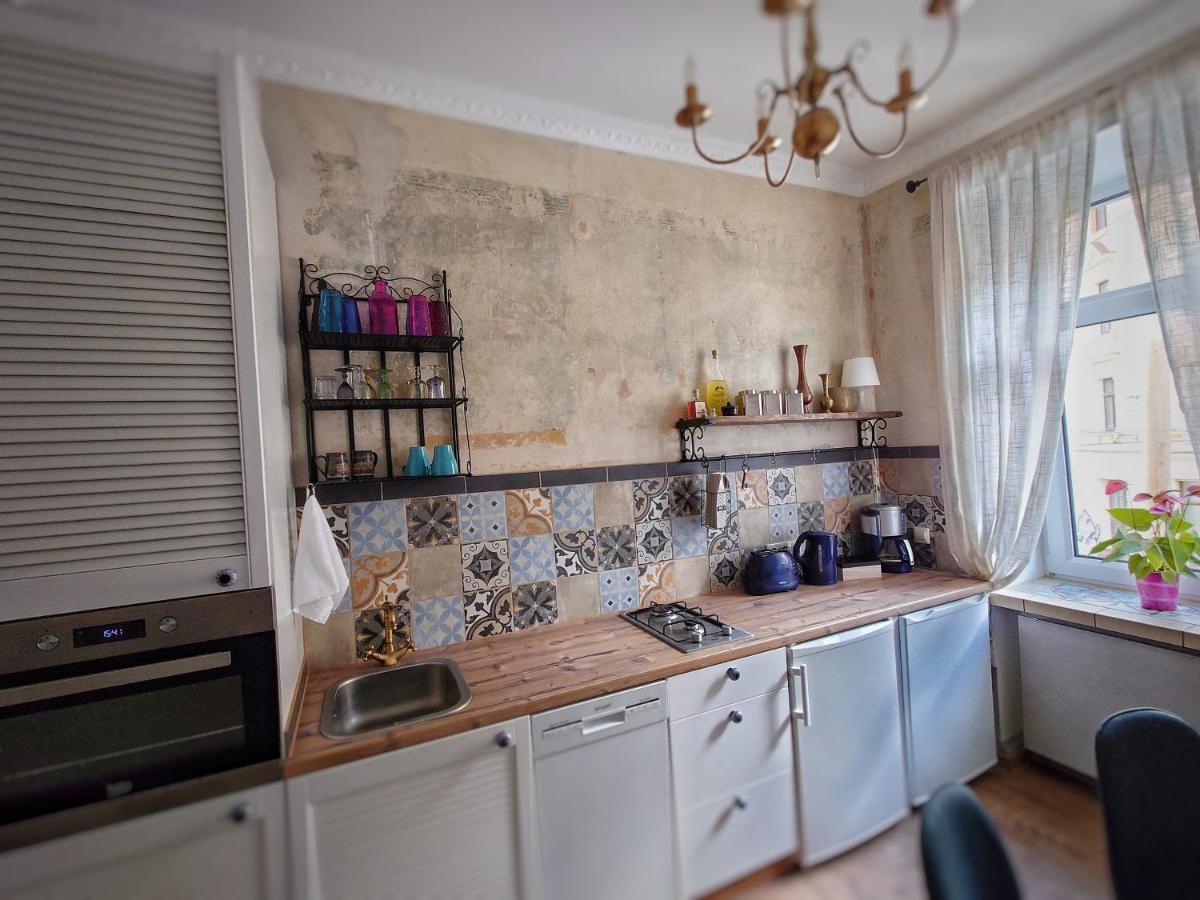 דירות לייפציג Flat In Neo Country Style Aus Gruenderzeit Bis 6 Person מראה חיצוני תמונה