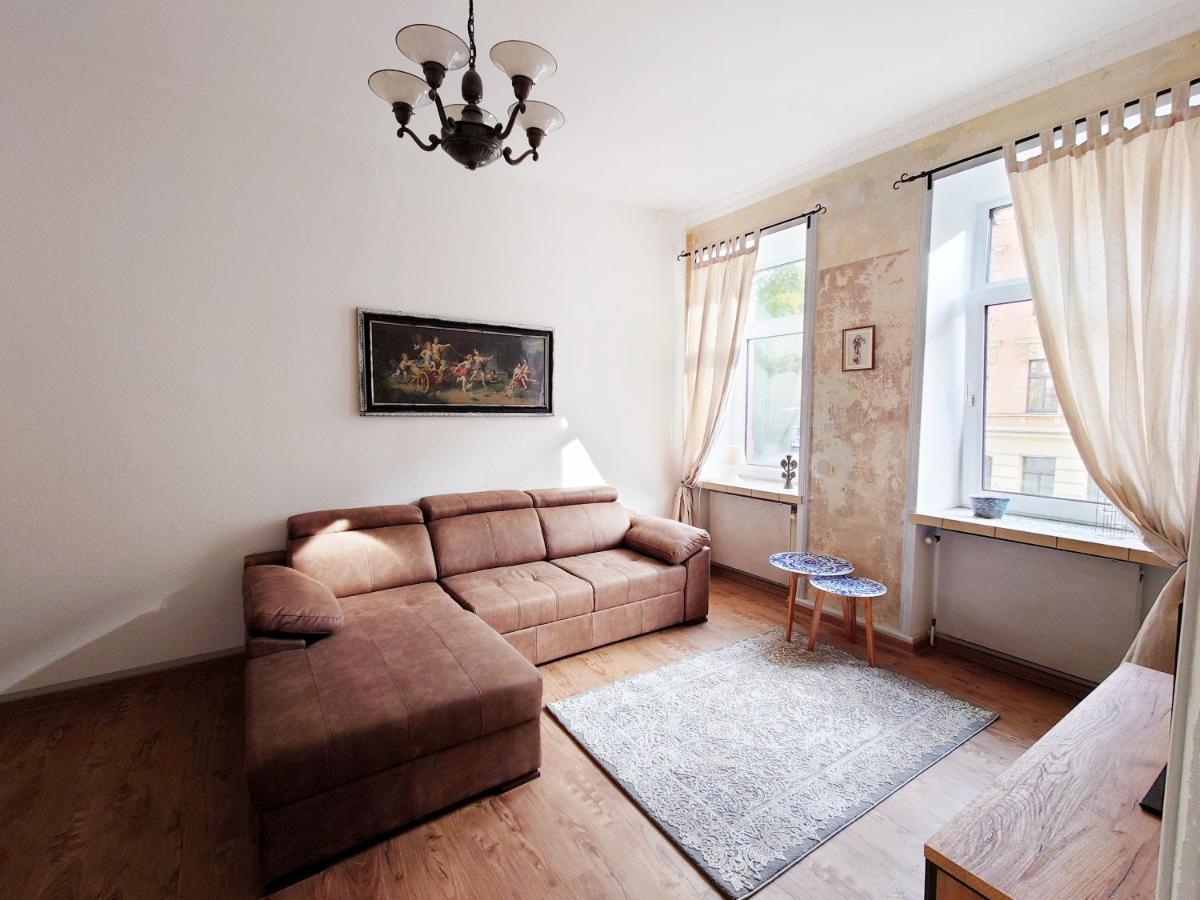 דירות לייפציג Flat In Neo Country Style Aus Gruenderzeit Bis 6 Person מראה חיצוני תמונה