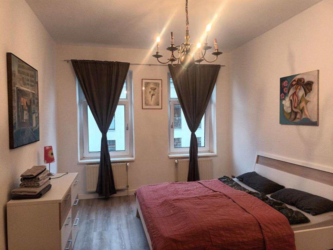 דירות לייפציג Flat In Neo Country Style Aus Gruenderzeit Bis 6 Person מראה חיצוני תמונה